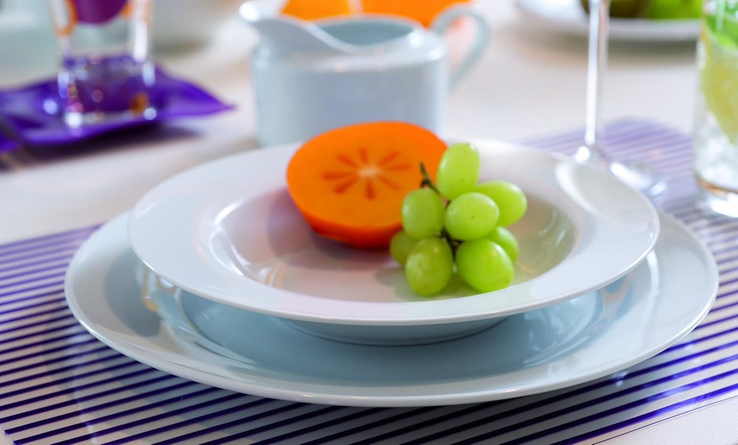 Jídelní sada Ritzenhoff & Breker Bianco, 12 kusů, porcelán