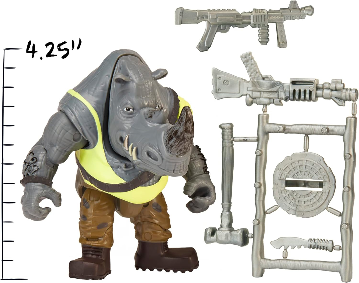 Teenage Mutant Ninja Turtles- Základní postava Rocksteady Akční figurky Naty Shop