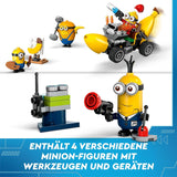 LEGO I - Jednoduše nenapravitelní 4 přisluhovači a hrací sada s automatem na banány pro I - Dětská hračka 4 prostě nenapravitelní přisluhovači Kreativní dárek pro chlapce a dívky 6 let 75580 Stavebnice Beuche den LEGO-Store