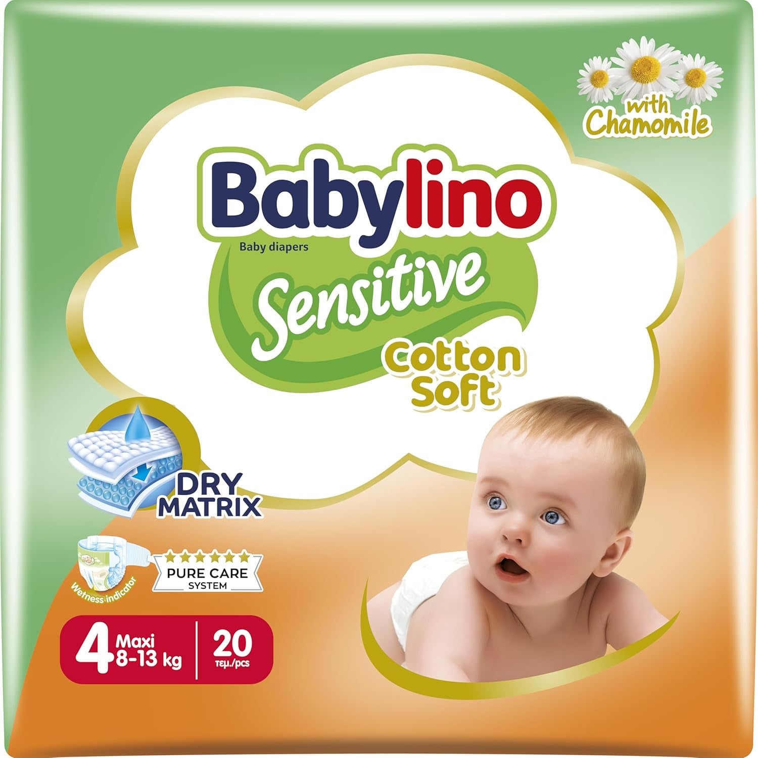 Pleny pro citlivá miminka, velikost 7, extra velké plus (+15 kg), 14 kusů