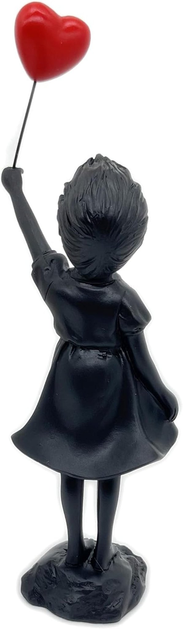 Roztomilá balónová dívka Pryskyřičná plastika Domácí dekor Socha Banksy Červené srdce Dívka balónová postava Moderní umělecká plastika pro stolní police Dekor Sochy a plastiky Naty Shop