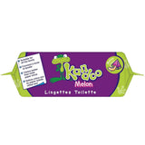 Melon Feuchttücher - Spülbar - Aus 95% Wasser - Parfümfrei - Plastikfrei - Dermatologisch Getestet - Feuchtes Toilettenpapier Aus 100% Pflanzlichem Cellulosematerial - 60 Tücher Naty Shop