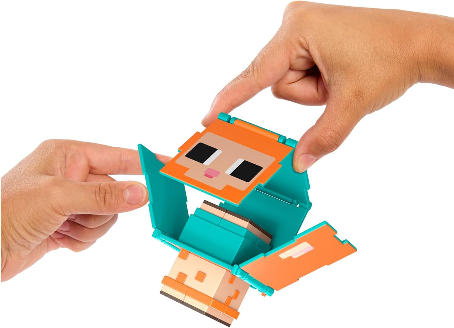 Mattel Minecraft Flippin' Figs Ovečka a kuře 2-balení s hracími figurkami 2 v 1, velkými hlavami a pixelovým designem HXK17 Akční figurky Naty Shop
