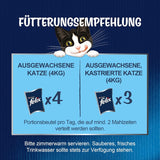 Felix So gut wie es aussieht Katzenfutter nass v Gelee, Sorten-Mix, 6er Pack (6 x 12 Beutel à 85 g)