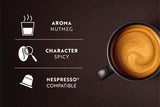 Café Royal Lungo Forte – kávové kapsle kompatibilní s Nespresso®, 100% Arabica, würzig, dunkle Röstung, Intensität 8/12, Rainforest Alliance, 36 kapslí