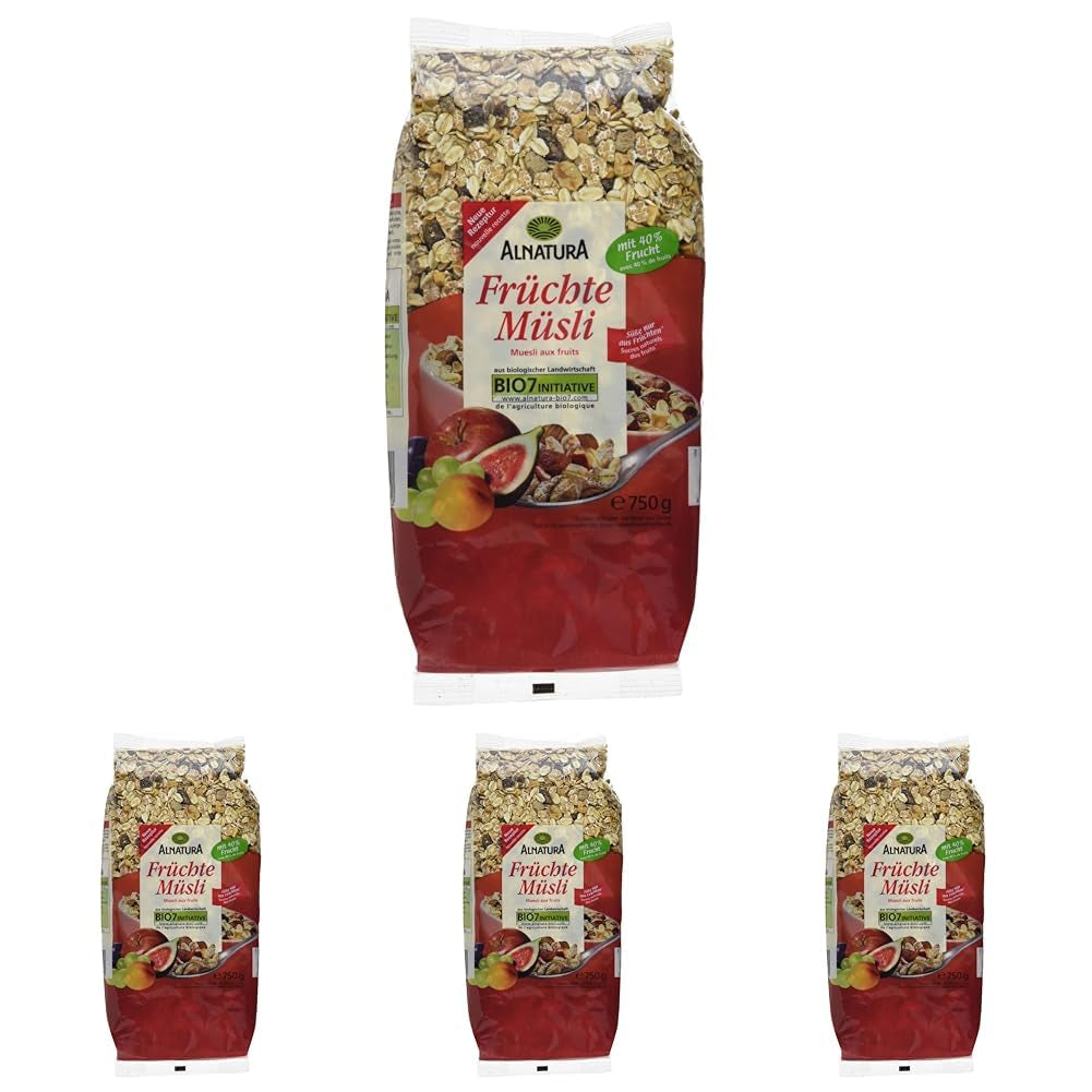 Müsli s bio ovocem, 750g