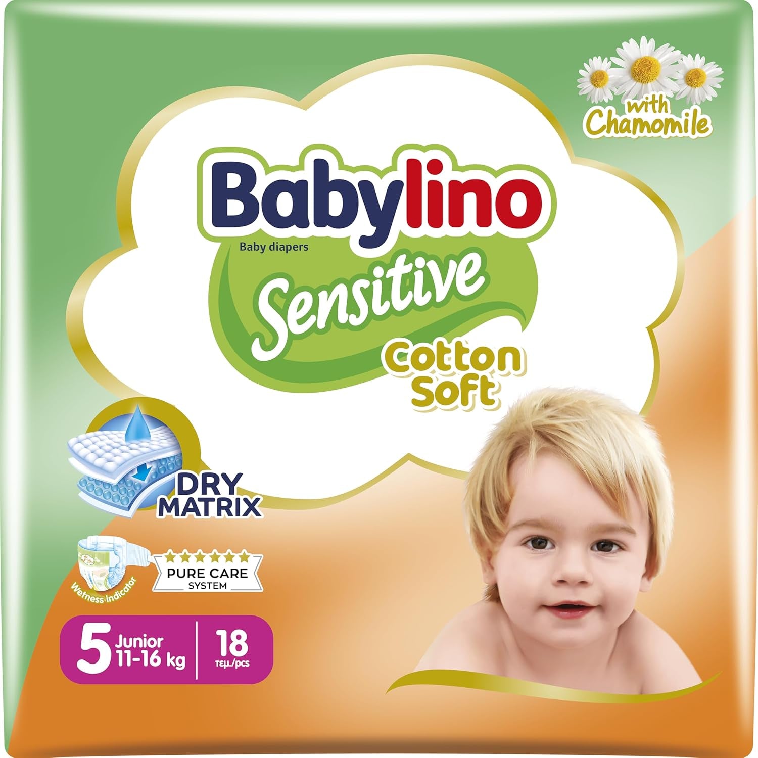 Citlivé dětské plenky, velikost 1, novorozenecké (2-5 kg), 26 kusů