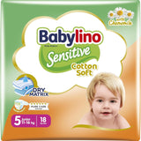Dětské plenky Sensitive vel. 4, Maxi (8-13 kg), 20 kusů