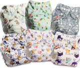 Littles a Bloomz FLP2-0406 Standard Clip opakovaně použitelná plena, 4 plenky