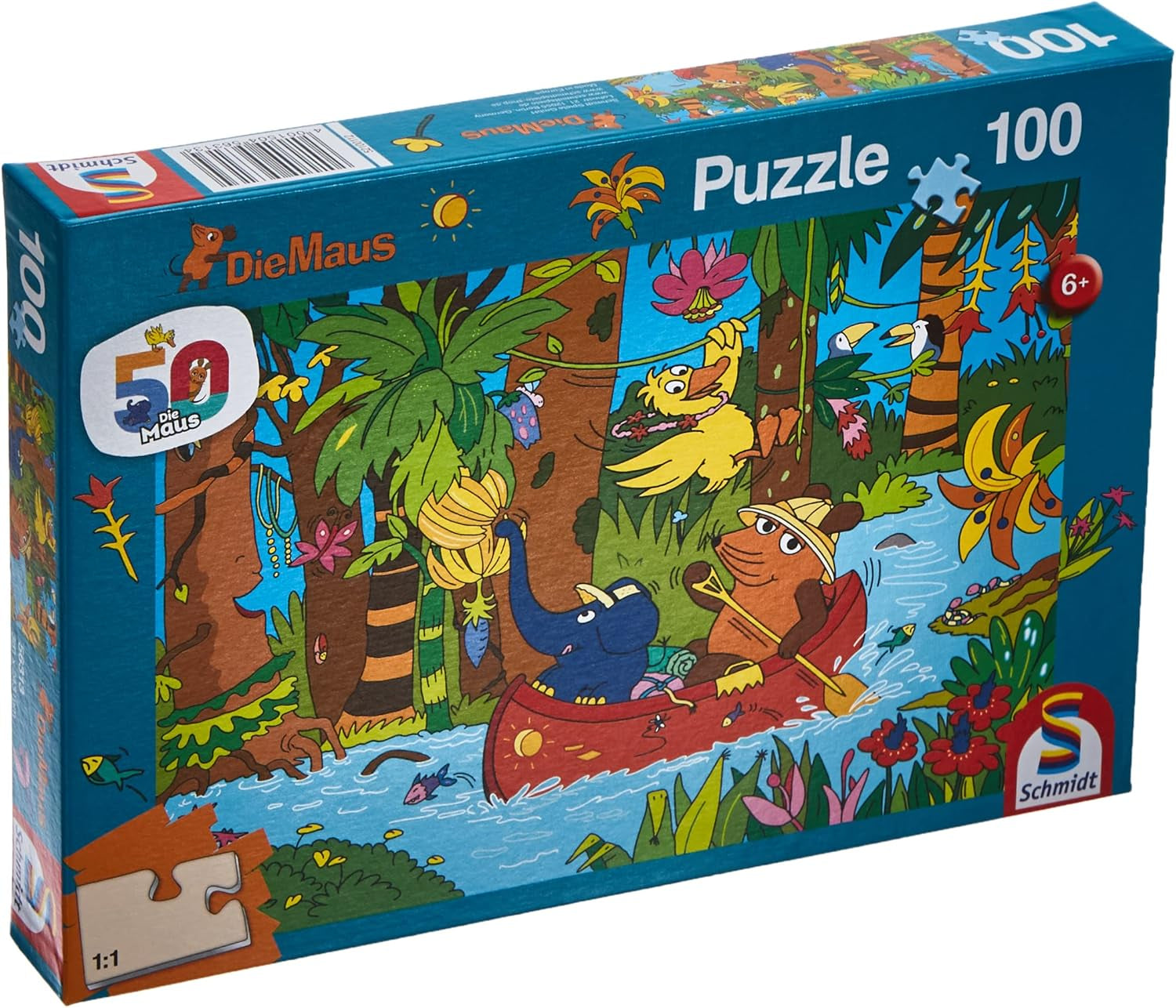 Myš v džungli (Hádanka pro děti) Puzzle Naty Shop Výchozí název