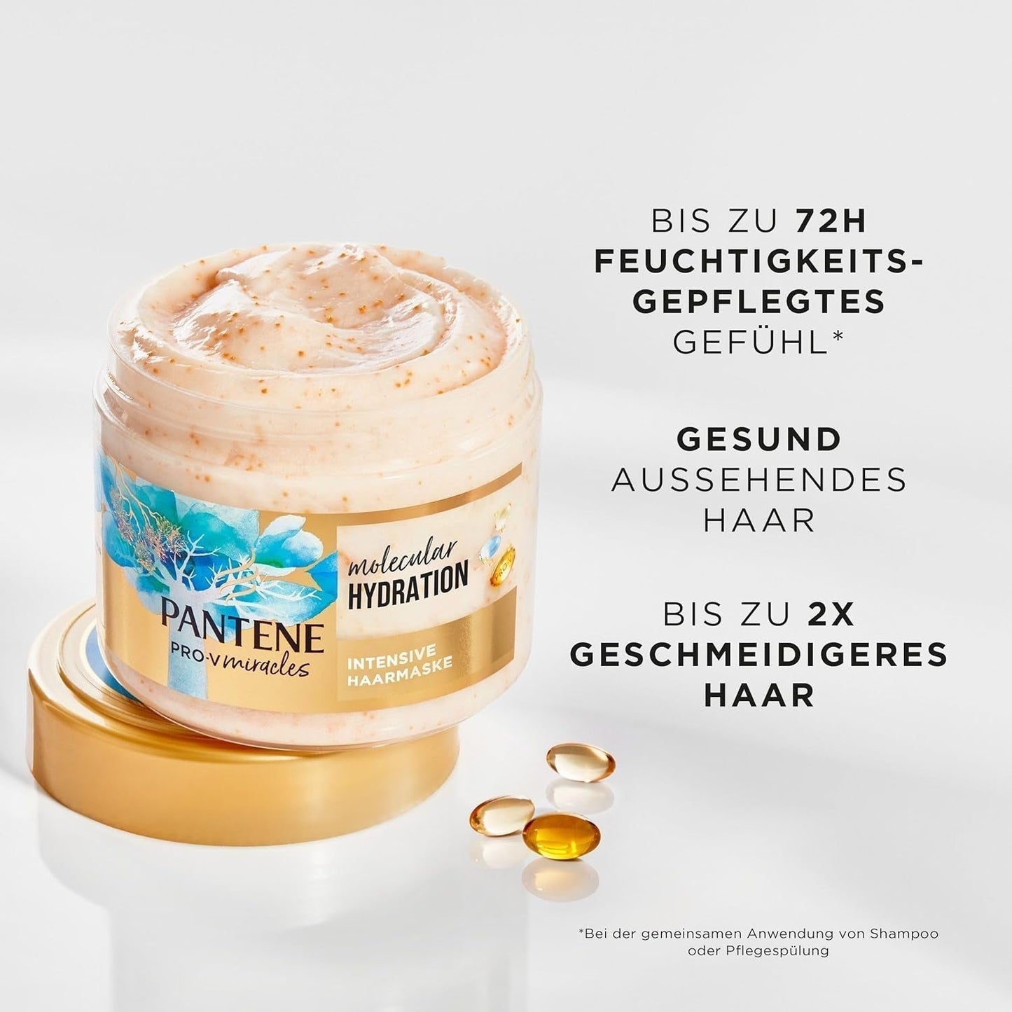 Pantene Pro-V Deep Hydration intenzivní maska na vlasy s biotinem 300 ml. Intenzivní péče Pro-V Miracles pro suché vlasy. Jemnější vlasy již po první aplikaci. Vhodná pro každodenní použití Naty Shop Hair Mask