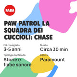 Zvuková figurka - PAW Patrol Puppy team: Chase - zvukové příběhy a pohádky, chlapci a dívky 2-4 roky, italská verze Baby Toys Naty Shop