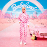 Barbie The Movie - Ken-Sammelpuppe, Ryan Gosling a Ken v růžově obarvené kombinéze s "B"-Aufdruck, bílými teniskami a barevnými bruslemi, JCP80