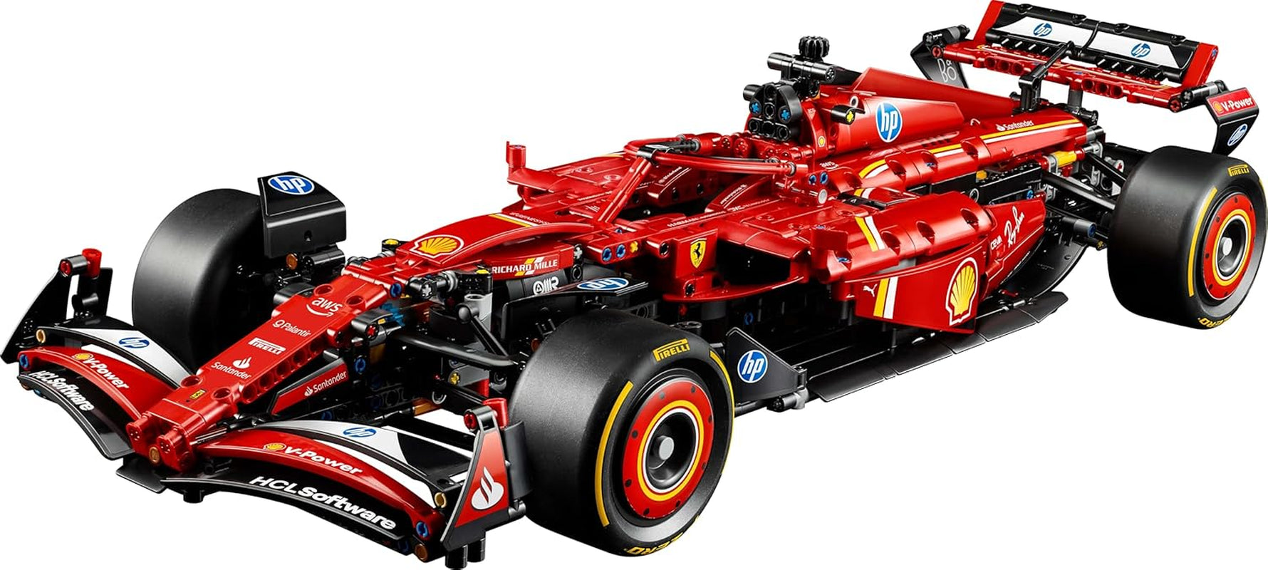 LEGO Technic Ferrari SF-24 F1 závodní auto - Model auta pro dospělé - Sběratelská sada Formule 1 - Motor V6, převodovka, řízení a DRS v měřítku 1:8 - Dárek pro fanoušky motoristického sportu a závodních aut 42207 Stavebnice Beuche den LEGO-Store