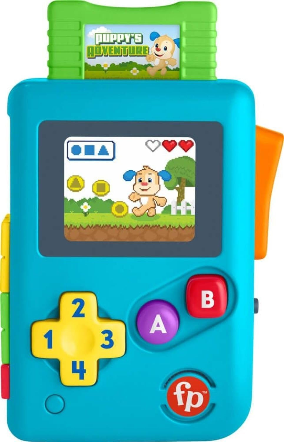 Fisher-Price HBC86 - Zábavné učení Lil' Gamer, hračka pro hudební učení a aktivity, německá verze, pro kojence a batolata od 6 do 36 měsíců Baby Toys Naty Shop Německo Vícebarevné