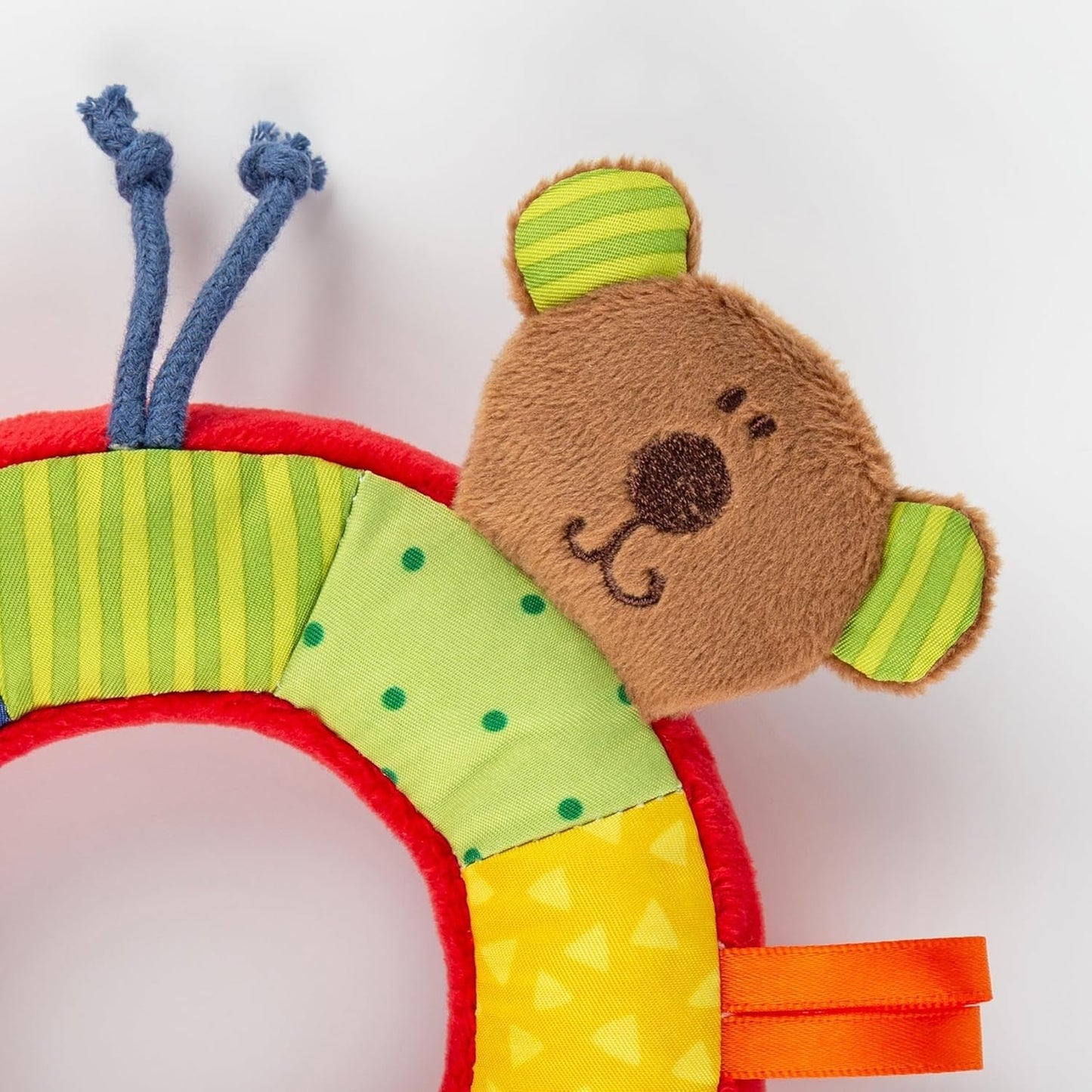 SIGIKID 40490 Aktivní kroužek Baby Activity PlayQ Hračka pro dívky a chlapce pro děti doporučeno od 3 měsíců vícebarevná Baby Toys Naty Shop