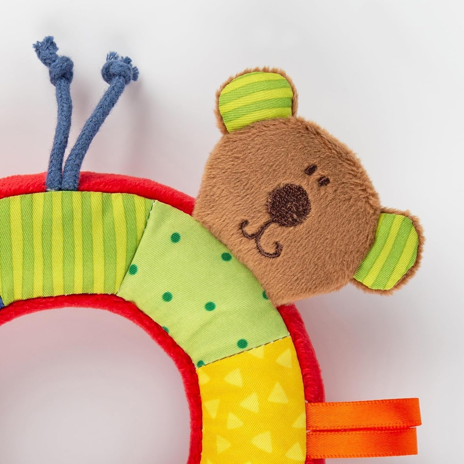 SIGIKID 40490 Aktivní kroužek Baby Activity PlayQ Hračka pro dívky a chlapce pro děti doporučeno od 3 měsíců vícebarevná Baby Toys Naty Shop