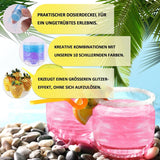 Kicofood, jedlé třpytky, 5 gramů, různé barvy Glitter Naty Shop
