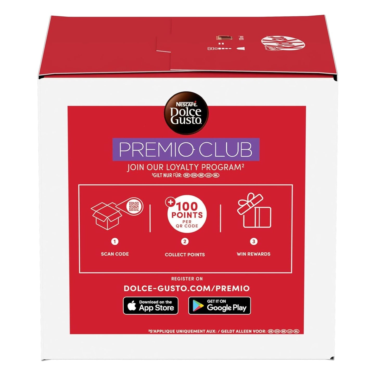 NESCAFÉ DOLCE GUSTO Kitkat Kaffeekapseln 3er Pack (3 x 16 kapslí)
