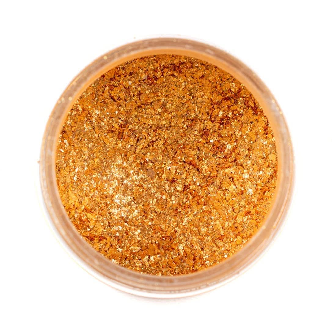 Super Streusel, Super Glitter Powder Gold, třpytivý prášek, zlato, 10 gramů Glitter Naty Shop