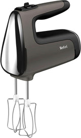 Ruční mixér Tefal HT650E Power Mix Silence | 600 Watt | Regulátor otáček | Turbo-Und Auswurf-Funktion | Motor pro extrémní volný čas | Vč. 2 Rührbesen Und 2 Knethaken | Pšeničná kuchyně Naty Shop Single