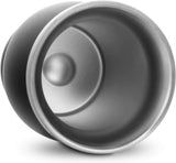 Bio čajová sada Mate ● 3 sortimenty Mate + 2 dvoustěnné šálky Mate z nerezové oceli + 2 bombillas + Návod na vaření (černý)