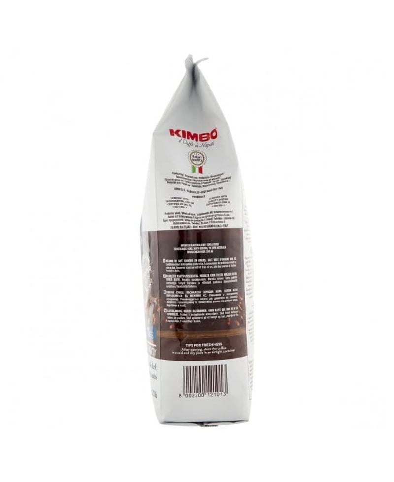 3x zrnková káva Espresso Classico, středně pražená, celá kávová zrna, středně pražená, sáček 1 kg, káva Neapol