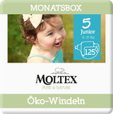 Organické plenky Pure & Nature Velikost 6 XL (17-28 kg) Měsíční box 84 Organické plenky