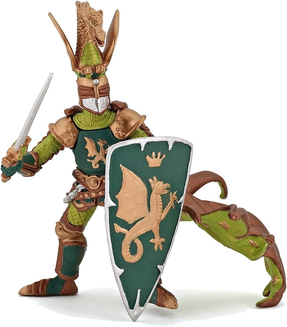 Papo 39922 Medieval Dragon Master Weapon - Fantasy figurka, vícebarevné akční figurky Naty Shop Výchozí název