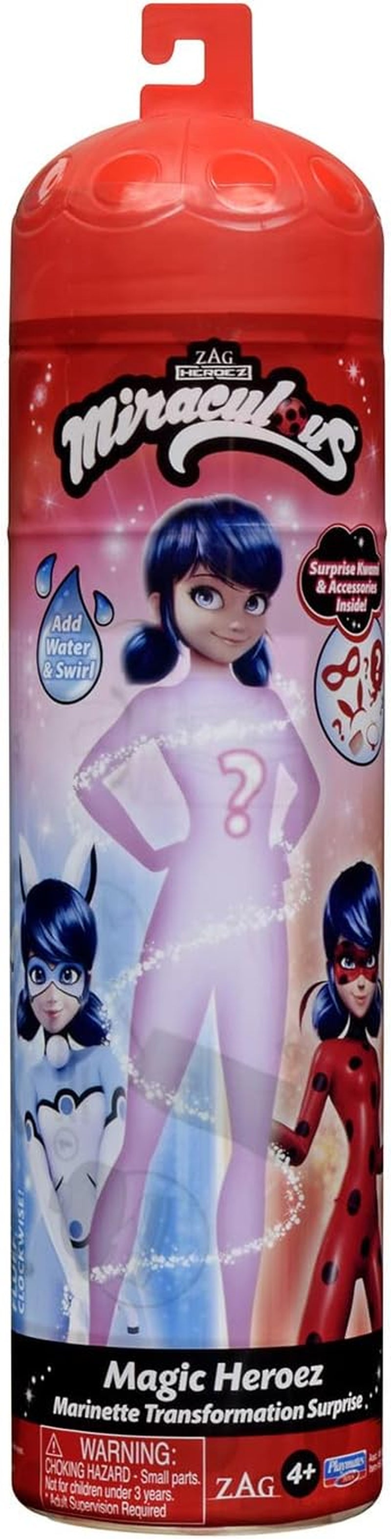 Bandai - Miraculous Ladybug - Panenka Marinette Color Change Surprise - Miraculous Jointed Doll, 26 cm + 3 překvapení - Náhodný model - P50390 Dolls Naty Shop