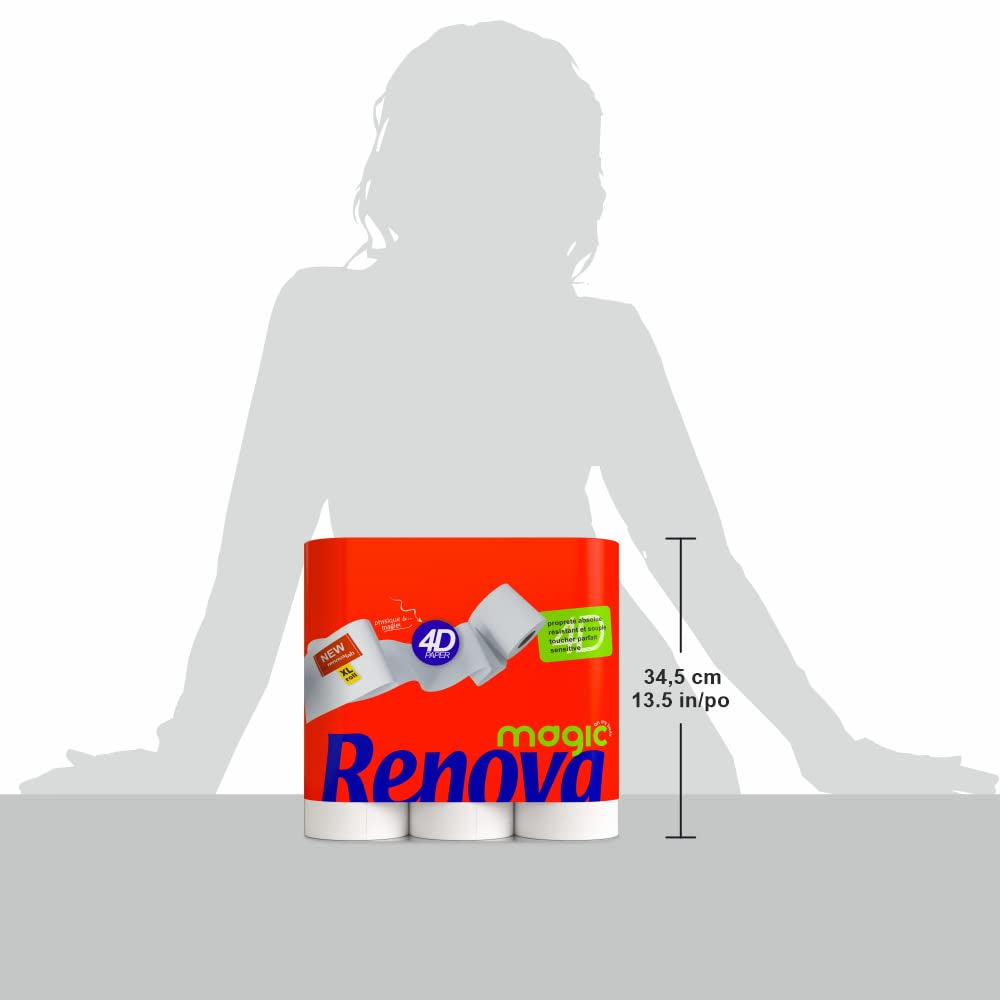 Toaletní papír Renova - 9 rolí