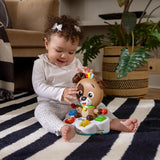 Hudební výuková hračka Baby Einstein, Drum & Learn Dean – multisenzorická hračka pro miminko, 2 herní režimy, barvy, tvary a nástroje, 50+ zvuků, od 6 měsíců Hračky pro miminka Naty Shop