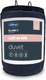 Přikrývka Silentnight Soft as Silk, 10,5 ks, na manželské postele, bílá, mikrovlákno, bílá, king size Přikrývky a přikrývky Naty Shop 40X25X25 cm 13,5 Tog
