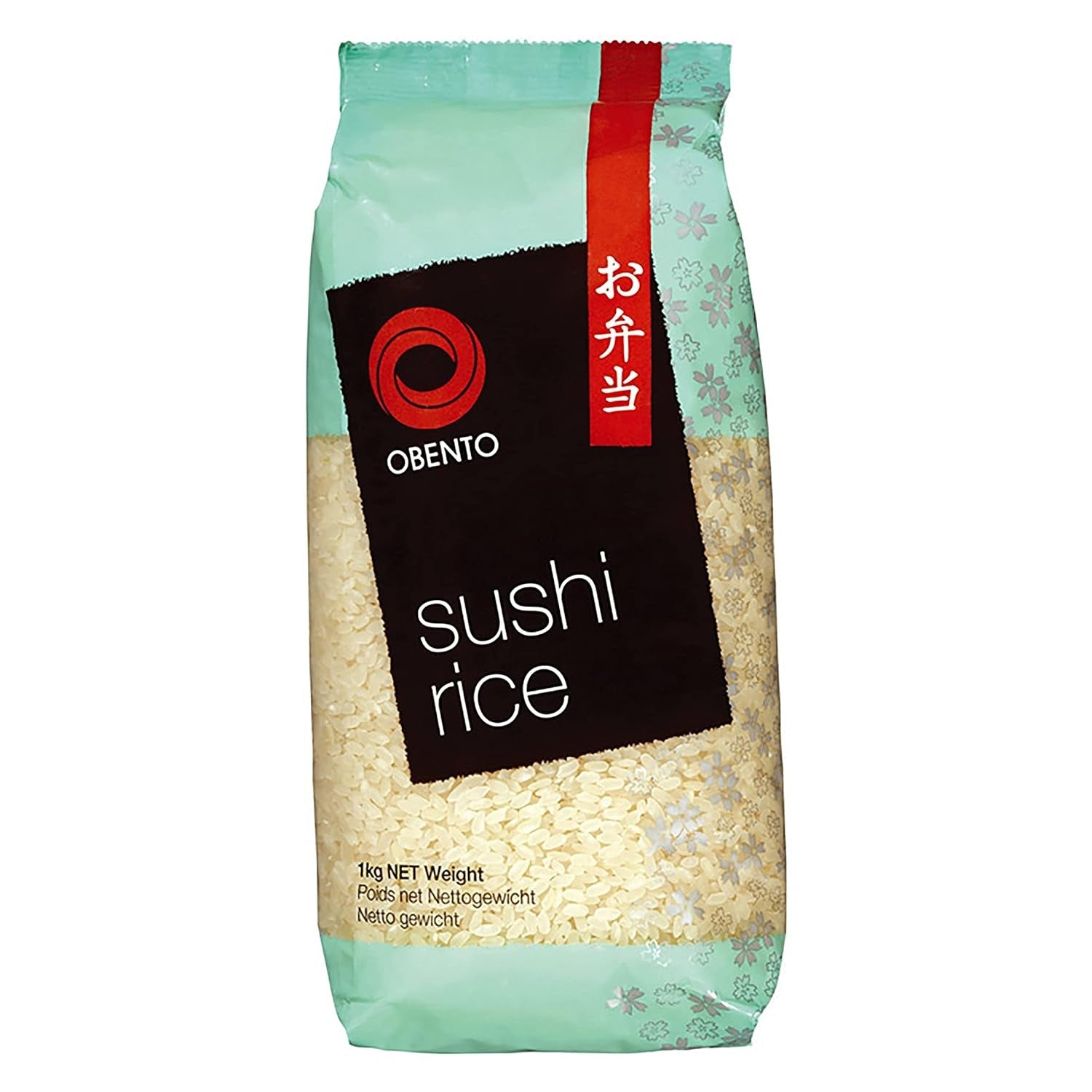 Sushi rýže, lepkavá rýže na nori rolky a další japonské sushi speciality, 1 kg (1 balení)