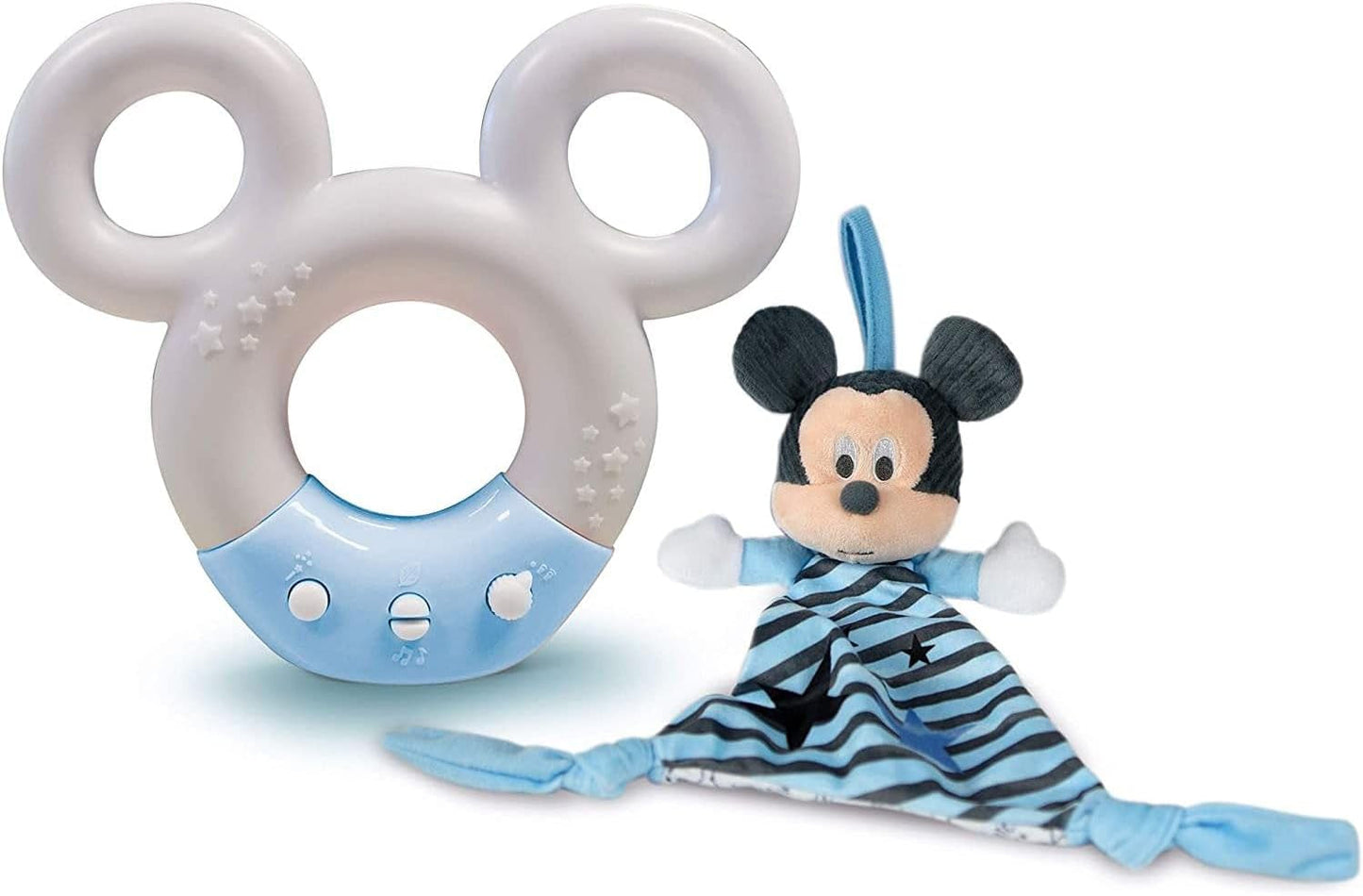 Clementoni 17397 Disney Baby Mickey Zvuková a barevná lampa Noční světlo, vícebarevné Hračky Bebe Naty Shop Dětská lampa Mickey