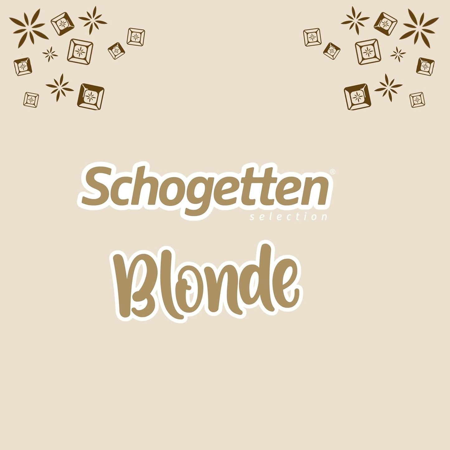 Schogetten Blonde Pure I bílá čokoláda s karamelem I 100 g I jednotlivě porcované (balení 2 ks)