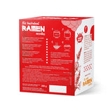 DIETNÍ POTRAVINY Bio pohankové nudle Ramen, vegetariánské a veganské jídlo, bez tuku, bez sóji, bez lepku, dietní nudle rozpustné ve vodě, nízkokalorické, 280 g