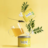 Kusmi Tea - Balení 2 ks - Jasmínový zelený čaj - Bio Jasmínová směs zeleného čaje - 100% Bio zelený čaj - Lze konzumovat teplý i studený - 2X20 čajových sáčků
