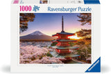 Ravensburger Puzzle 12000582 - Třešňové květy v Japonsku - 1000dílné puzzle pro dospělé a děti od 14 let, Puzzle Naty Shop