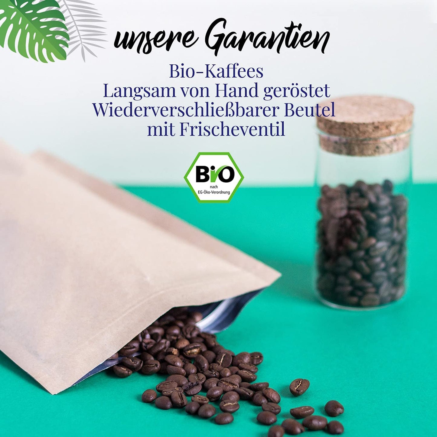 ORIGEENS Bio Kaffeebohnen Probierset 1kg | Premium Bio Arabica Kaffee Ganze Bohnen Set 4x250g | Tradiční Röstung | Kaffee Geschenkset