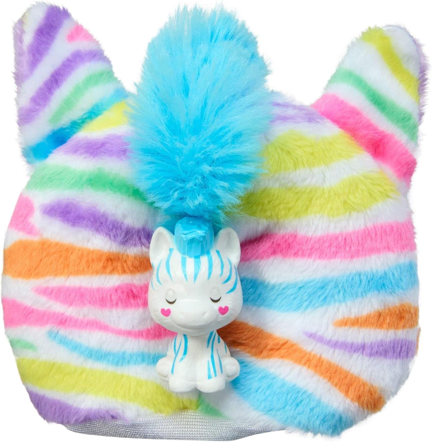 Panenka Barbie Cutie Reveal a doplňky, plyšový obleček Rainbow Zebra a 10 překvapení měnících barvu, řada Color Dream, 39 HRK