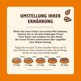 Lily's Kitchen, vyrobené z přírodních ingrediencí, lahodné kousky v kuřecí omáčce, mokré krmivo pro dospělé kočky, 70g plechovka