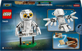 LEGO Harry Potter Hedwig in Privet Drive 4 Dětská sada sova, sestavitelná figurka zvířete s bradavickým kufrem, malý dárek pro kluky, dívky a všechny fanoušky od 7 let 76425 Stavebnice Besuche den LEGO-Store