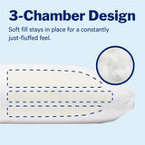 Casper Sleep Essential Polštář na spaní, King, White Naty Shop standardní polštáře