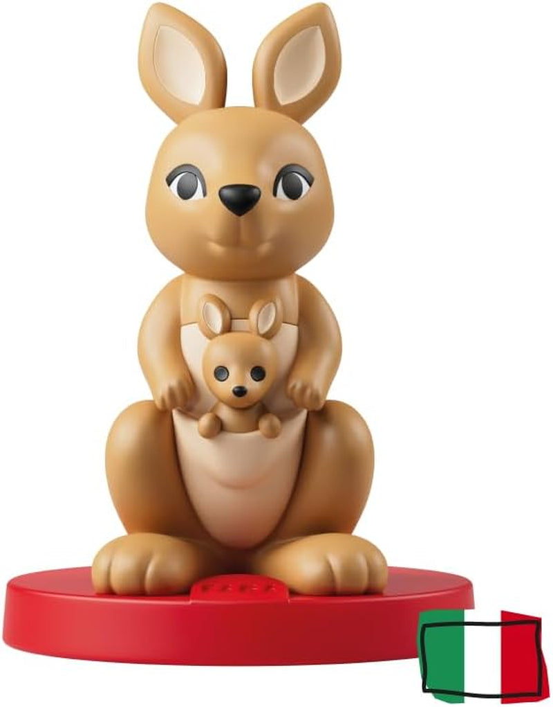 Zvuková figurka - hudební plyšová hračka - hudba, písničky a zvuky - hračka, vzdělávací obsah, italská verze, chlapci a dívky 0-2 roky Bebe Naty Shop Toys Výchozí název