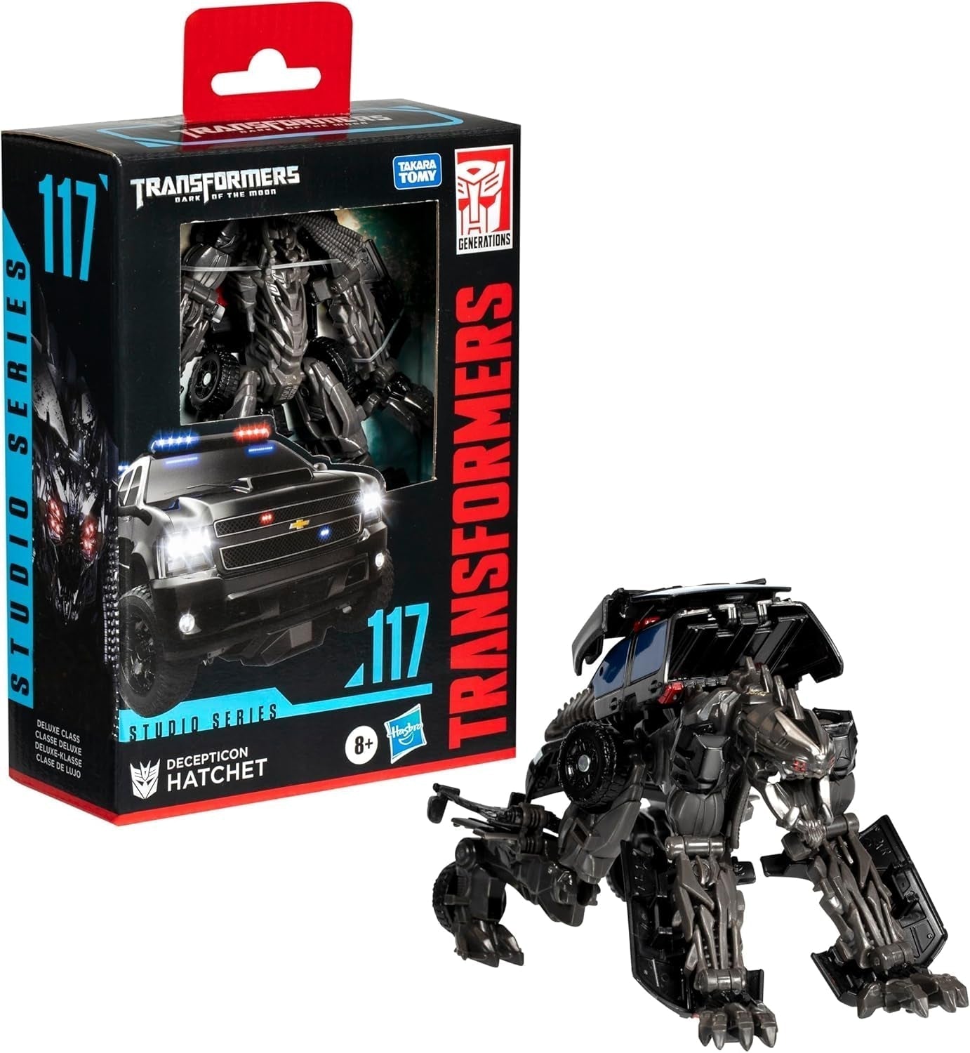 Transformers Studio Series Luxusní třída Transformers: The Dark Side of the Moon 94 Akční figurka Decepticon Hatchet Akční figurky Naty Shop