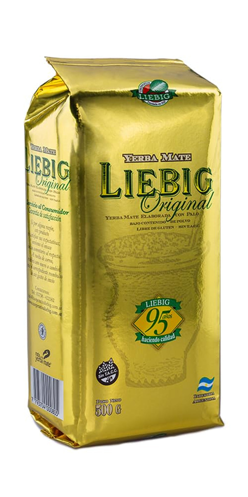 Liebig Original 500G - Mate Tea z Argentiny s kousky stonku