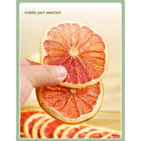 Sušené plátky grapefruitu, dehydrovaný grapefruit, náplň do vázy, vánoční ozdoby, plátky červeného grapefruitu, plátky sušeného ovoce na čaj, bez přidaného cukru (100 g (1 balení)) Naty Shop Dehydratované produkty