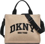 Dámské kabelky DKNY Hadlee Md Tote Bags Dámské Naty Shop Přírodní/černá