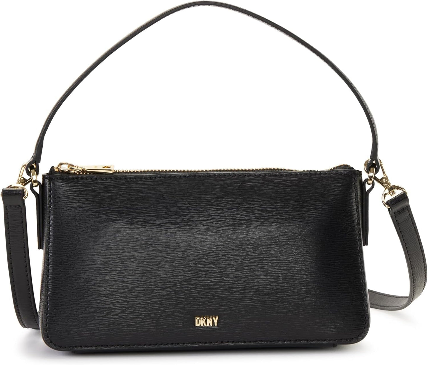 Dámské kabelky DKNY Bryant Park Tz Demi Crossbody Dámské Naty Shop Blk / zlatá